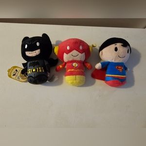Hallmark Itty Bittys DC Comics Plush Toys Set of 3
